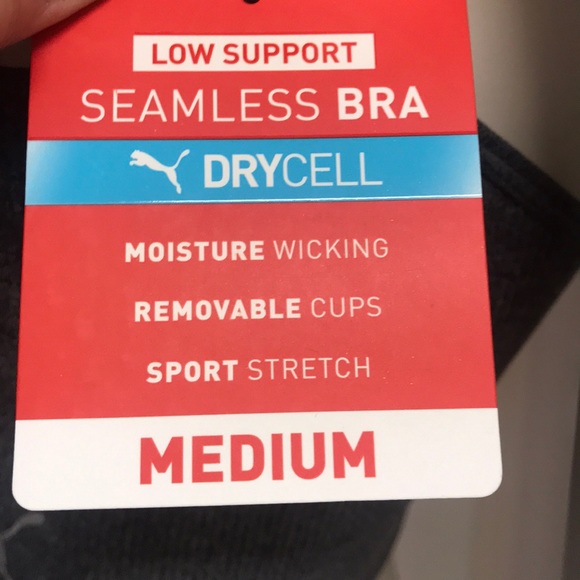 Puma Athletic/Athleisure Sports Bra, NWT! - Picture 5 of 6